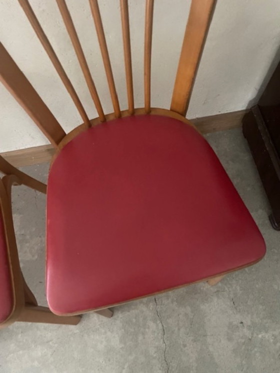 4 Sedie BAUMANN – Sedie da pranzo, Wood (photo 2 of 5)