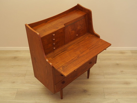Image 1 of Scrittoio in teak, design danese, anni '70, produttore: AG Spejl Kobberbeskyttet