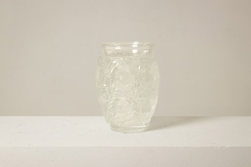 Lalique France. Crystal vase. After 1978.