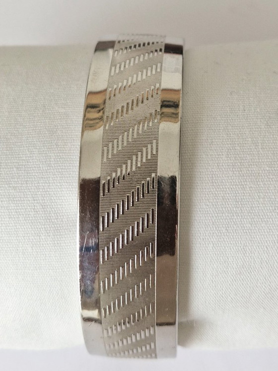 Friedrich Speidel - Bracciale Vintage Largo in Argento – Oggetti decorativi (photo 5 of 7)