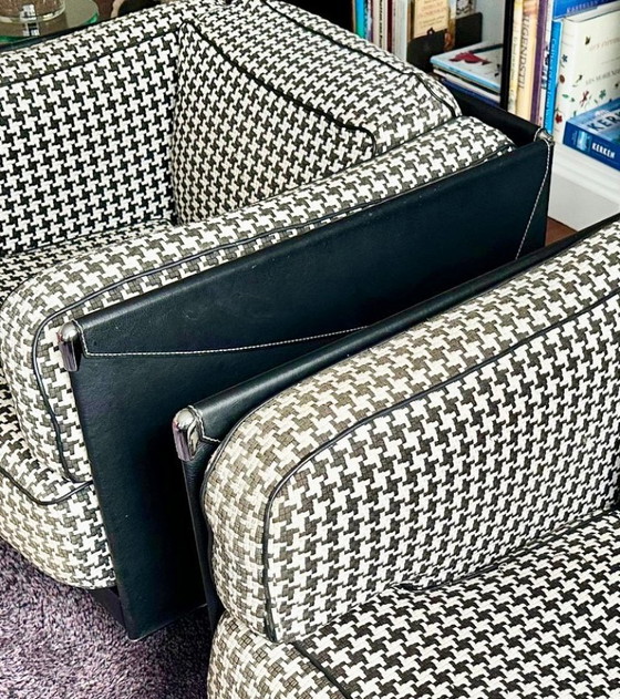 Image 1 of 2x Poltrona Frau fauteuils