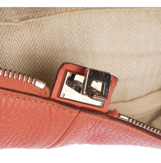 Image 1 of Borsa Hermès Victoria in cuoio rosa - 103481