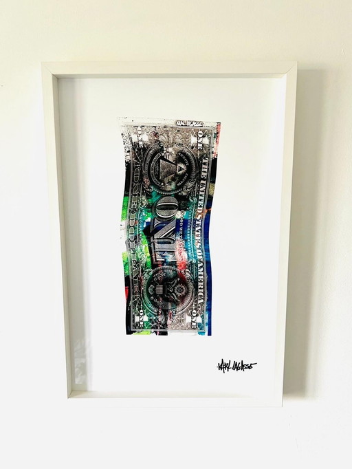 Impression plexiglass encadrée - Karl LAGASSE - Art Dollar 37