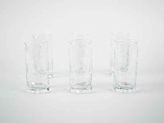 Image 1 of Ensemble de six verres, design danois, années 1970, fabriqués au Danemark
