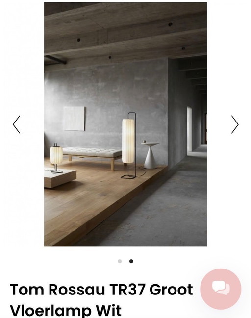 Tom Rossau TR37 Floor lamp white