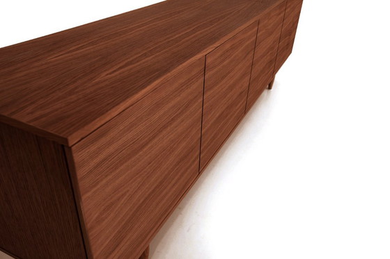 Image 1 of Dressoir gebeitst teak T-S08 4 paar deuren