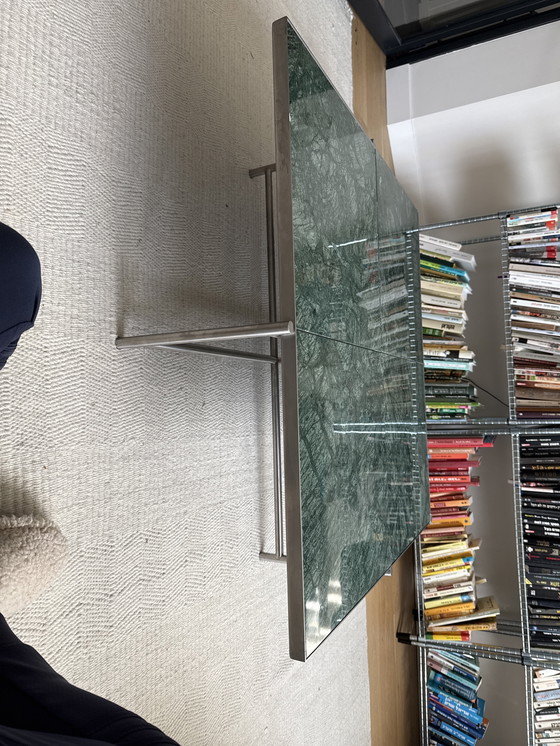 Image 1 of A marble coffee table 