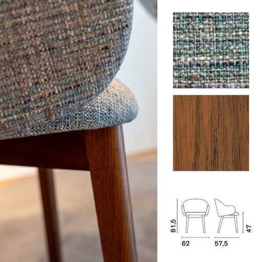 Silla de comedor Calligaris Holly Fab