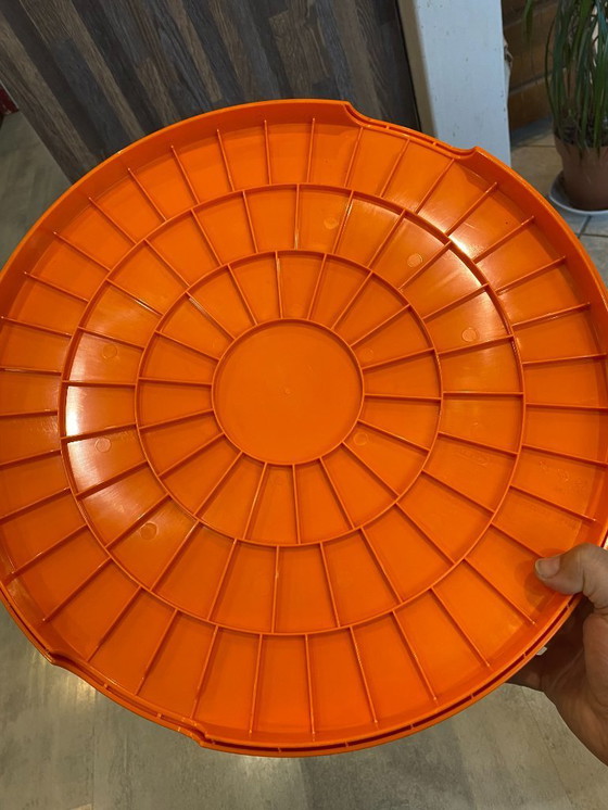 Image 1 of IKEA PS 2014 round coffee table with multiple modular tiers