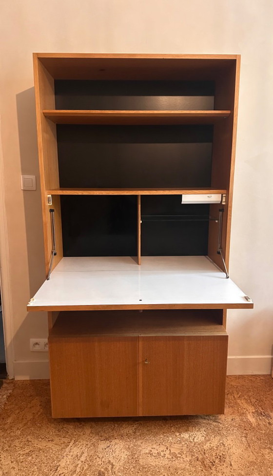 Vintage Van Den Berghe-Pauvers Secretaressebureau / Kast – Belgisch Design – Van Den Berghe Pauvers (photo 2 of 6)