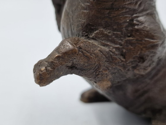 Image 1 of Kleine Bronzeskulptur eines Pferdes, Arthur Spronken?