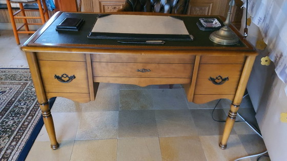 Image 1 of classic French desk in Louis-Philippe style