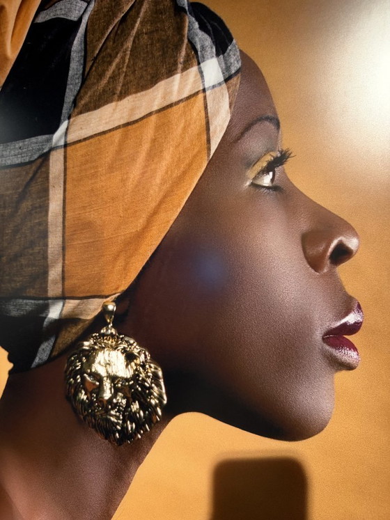 Image 1 of Fotografie portret African Queen 150x100cm