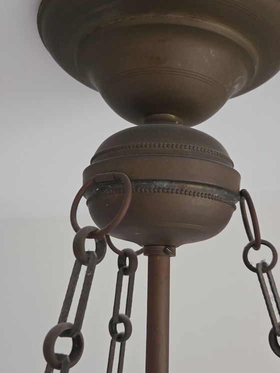 Image 1 of Lampada a sospensione in stile Art Nouveau