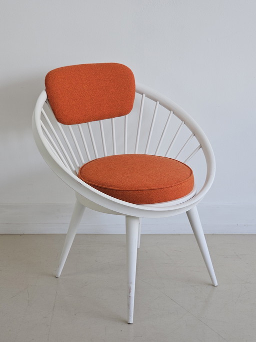 1x Chaise Circle Yngve Ekström pour Swedese