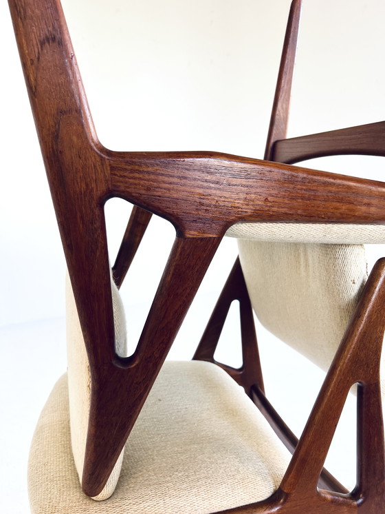 Image 1 of 4x Chaise de salle à manger 'Ella', Arne Vodder, VAMO Sonderborg '60