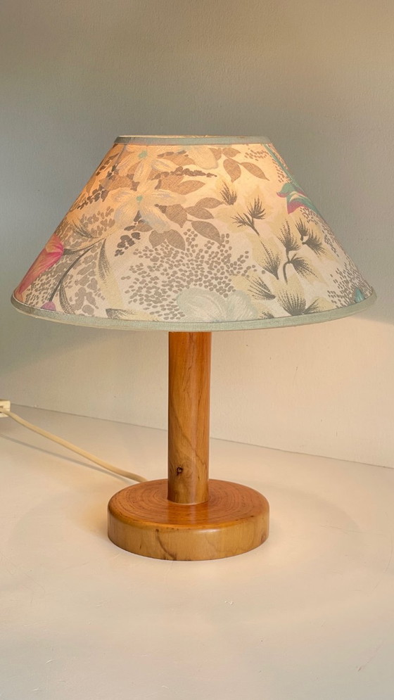 Image 1 of Vintage Floral Lampshade