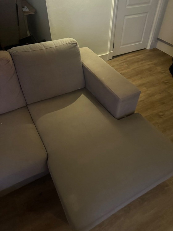 Image 1 of Sofá de esquina con sillón largo