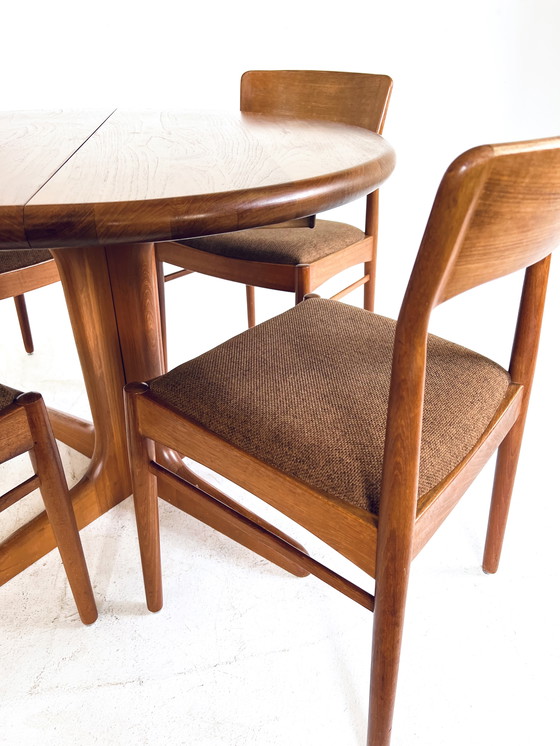 Image 1 of 6x vintage dining chair, Henning Kjærnulf '60