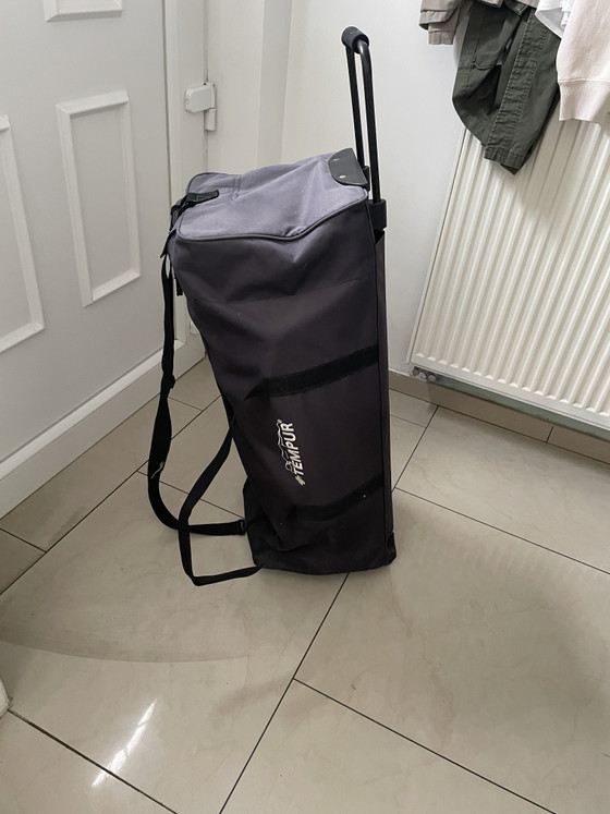 Juego de viaje Tempur auténtico: cubrecolchón, almohada y bolsa con ruedas. – Bolsos de viaje, Textile (photo 4 of 12)