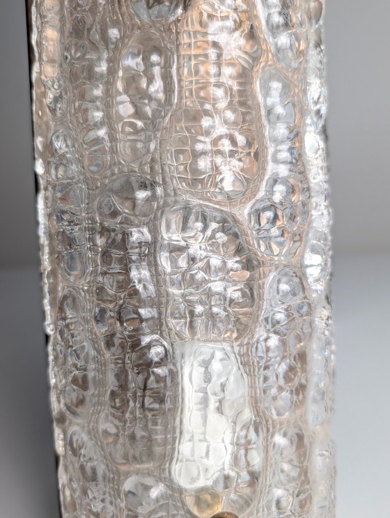 Image 1 of Aplique de pared de vidrio texturizado Carl Fagerlund, década de 1960