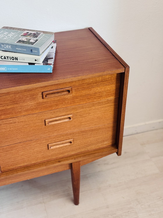 Image 1 of Buffet vintage en teck des années 1960, Fristho