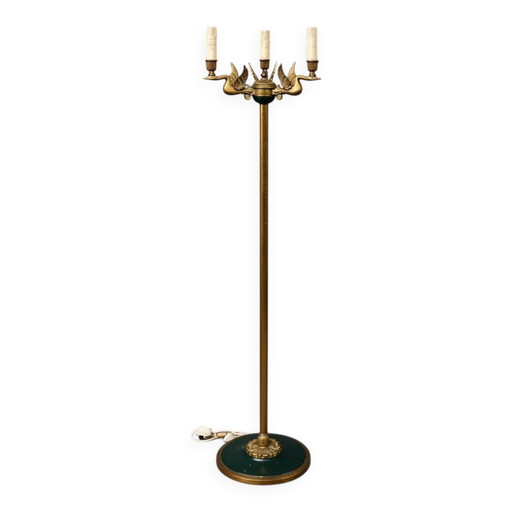 Stehleuchte im Empire-Stil. Bronze.