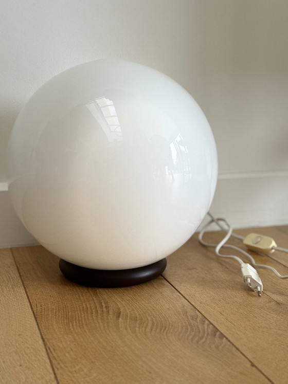 Image 1 of Vintage Solid Globe Lamp Ø 30 cm – Perfect Condition – Original Vynckier