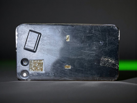 Image 1 of Lampada da soffitto o da parete rettangolare in vetro tagliato di metà secolo, anni '60