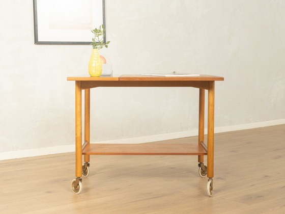 1960s Mid-Century Bar Cart, Gemla – Wood (photo 6 of 12)