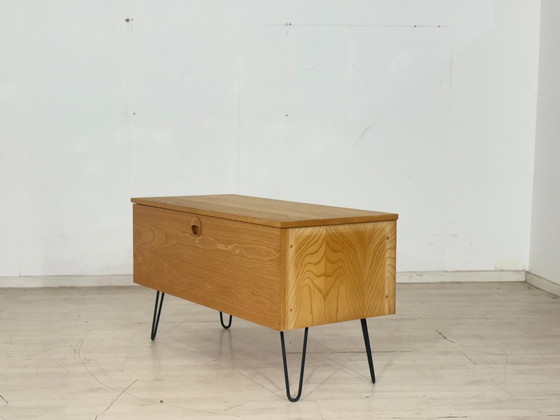 Image 1 of Hellerau dressoir/ladekast serie 427 – design uit het midden van de 20e eeuw