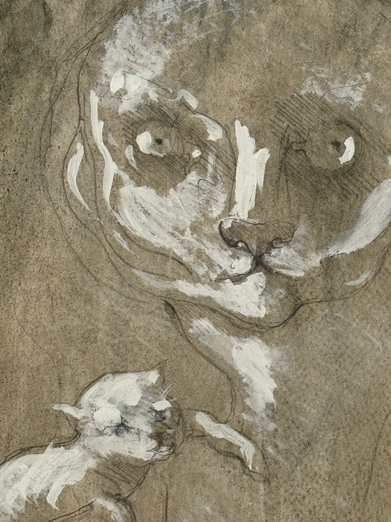 Image 1 of Robert Detheux - dipinto surrealista del 2008