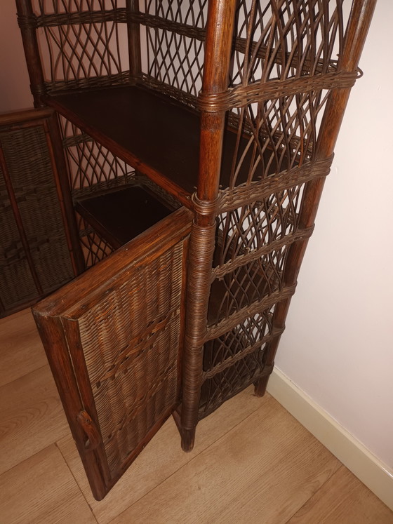 Image 1 of Pagoda de ratán de mediados de siglo