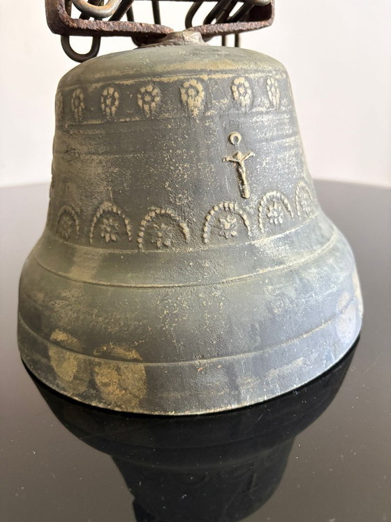 Image 1 of Antica campana in bronzo – Italia, 1870