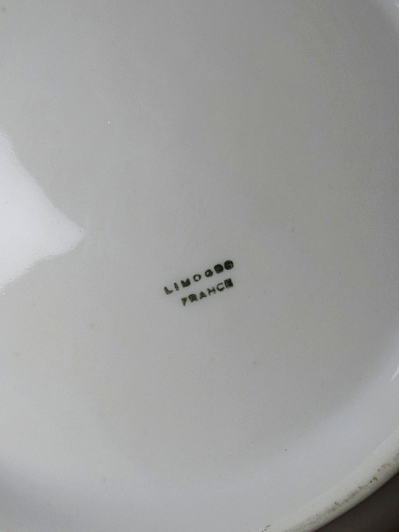 Image 1 of Vintage nachtpot van wit Limoges-porselein uit de 20e eeuw