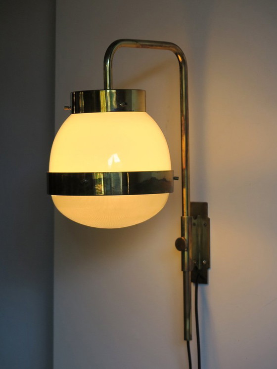 Large Delta Wall Light by Sergio Mazza for Artemide, Italy, 1960s (photo 2 of 17)