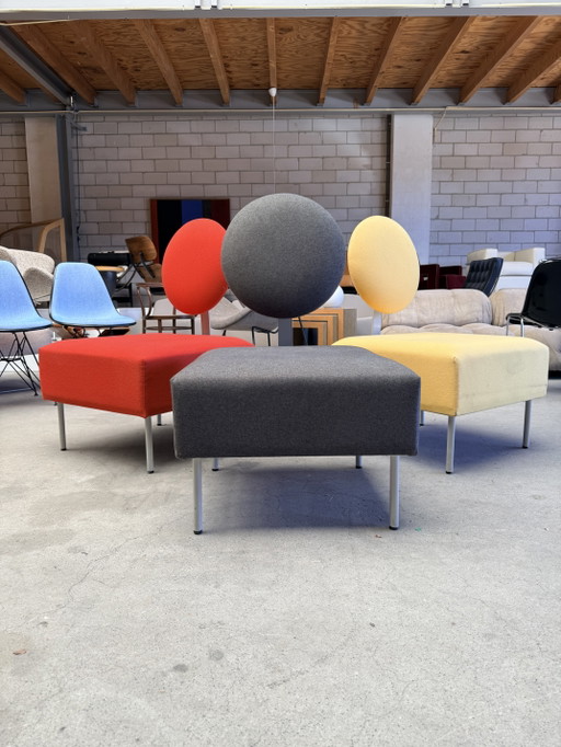 Andreu World S.A fauteuil – stoelen fauteuils, Textile, Metal
