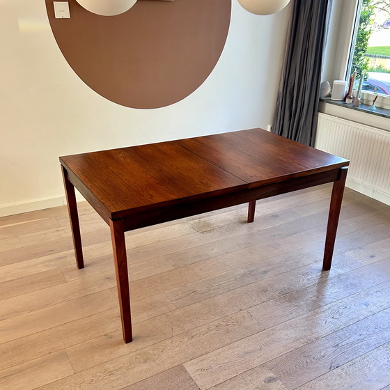 Image 1 of Vintage Topform teak extendable table