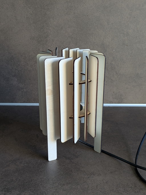 Wooden design table/night lamp