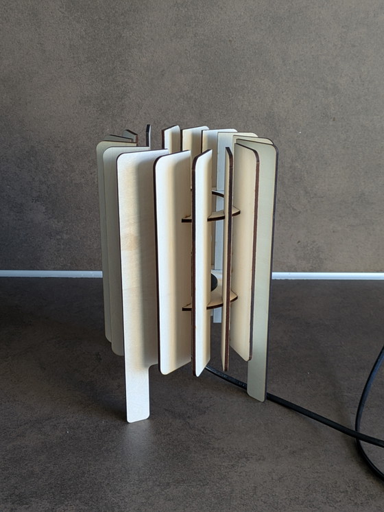 Image 1 of Wooden design table/night lamp