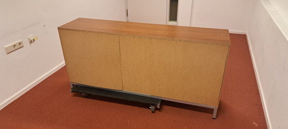 Image 1 of Modern wooden sideboard with drawers and compartments