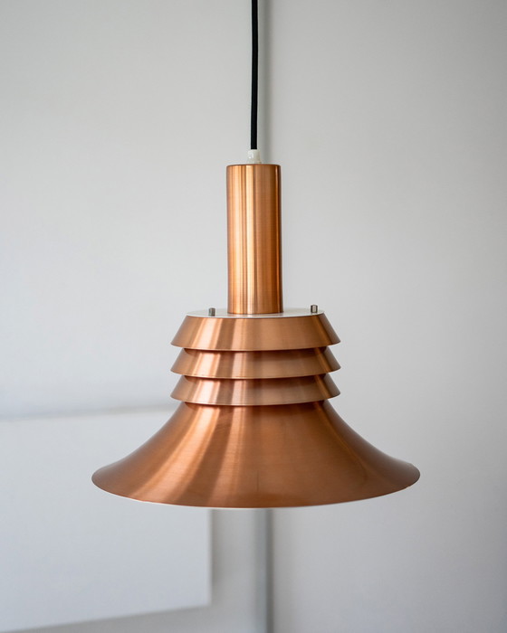 Image 1 of Swedish Copper Pendant Lamp