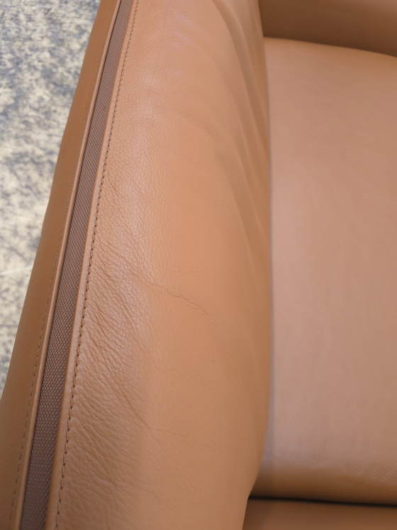 Image 1 of De Sede ds 125 Cognac Designer Sofa Leather Sofa Couch Gerd Lange