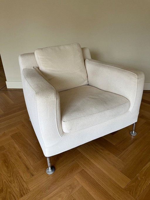 2 poltrone Harry di B&B Italia disegnate da Antonio Citterio