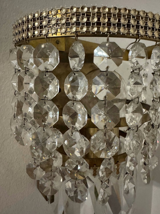 Image 1 of 1970s brass pendant wall lights