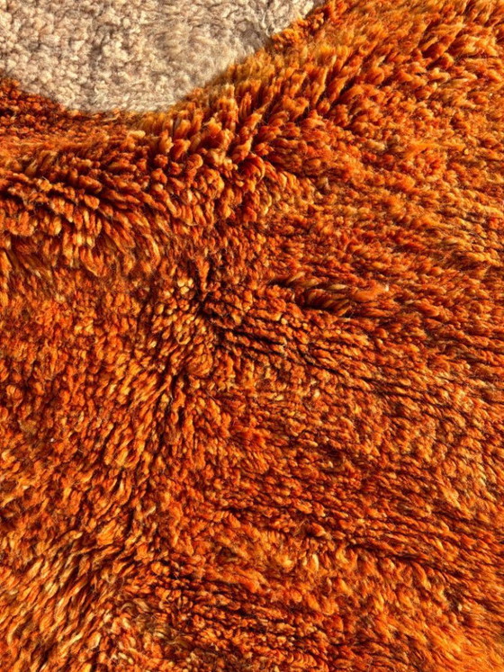 Image 1 of ATLAS SOLAR / Moderner marokkanischer Mrirt-Teppich – Handgeknüpfter Wollteppich 300 x 200 cm