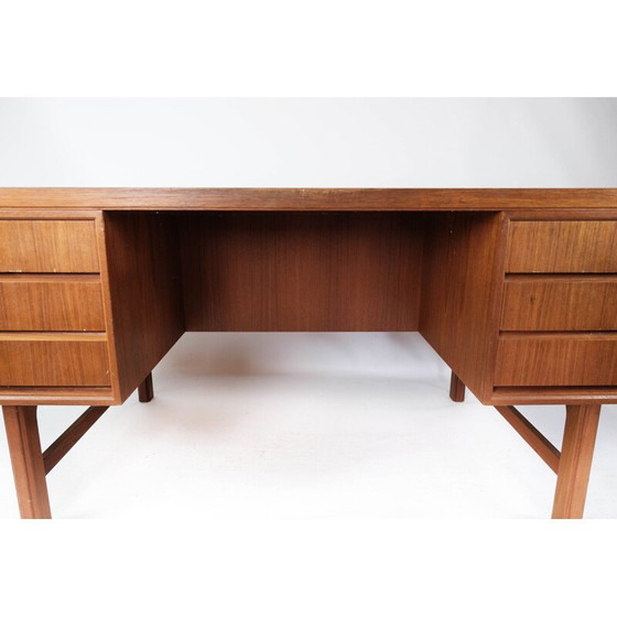 Image 1 of Vintage desk in teak by Omann Junior, 1960s