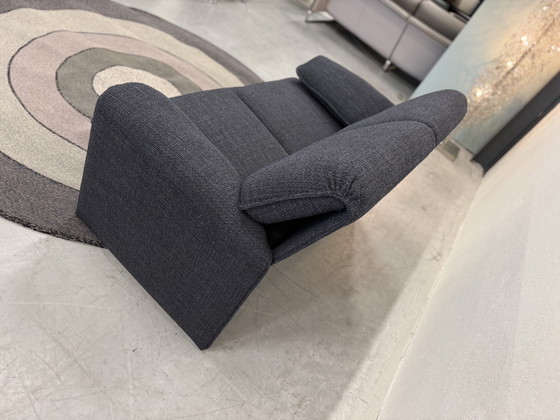 Image 1 of Leolux Bora Beta 2 Zits Bank Migo Bay blauw stof 