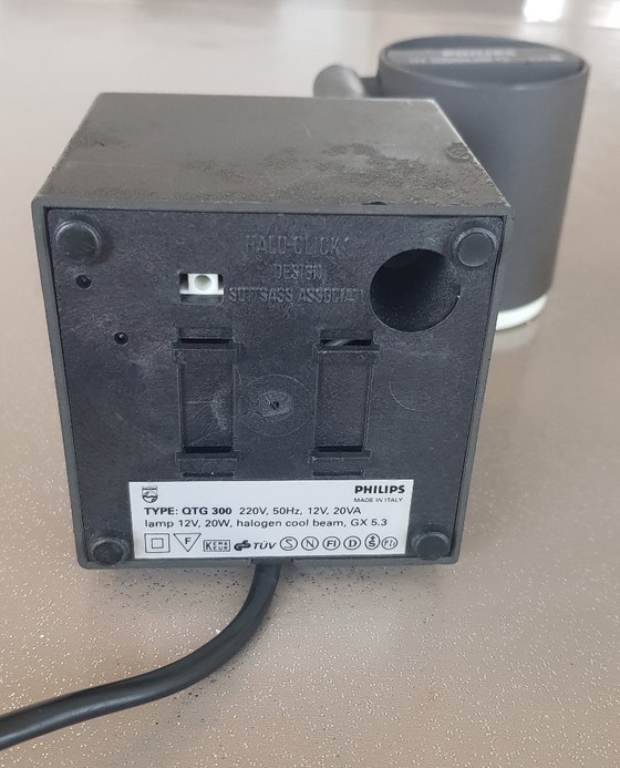 Image 1 of Zeldzame Ettore Sottsass "Click 1" tafellamp # Philips