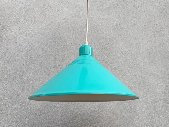 1x Vintage Post Moderne 80s Hanglamp – Hanglampen, Metal (photo 2 of 6)
